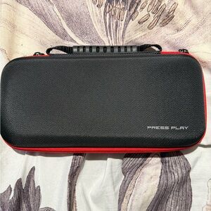 Black and Red Press Play Carrying Case